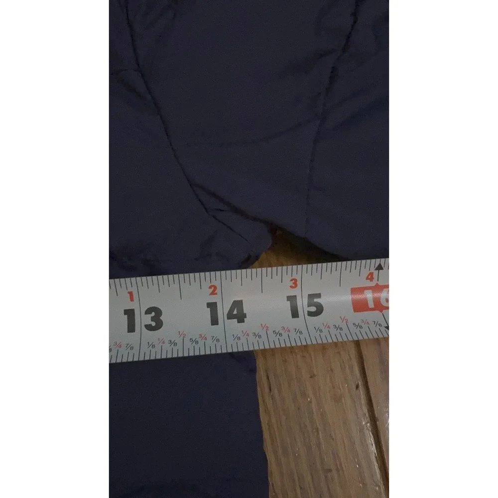 Under Armour Kids ColdGear Navy Blue Puffer Jacket Hooded Full Zip Size 5